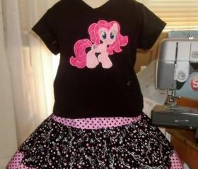 My Little Pony Pinky Pie Skirt Set